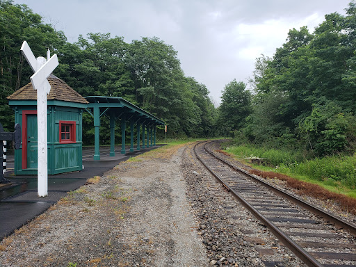 Barrett Township Historical Society Rail Museum in Cresco Pennsylvania