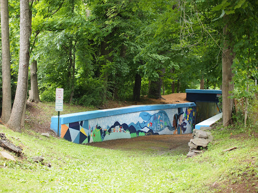 Freedom Seekers Mural Historical Landmark in Honesdale Pennsylvania
