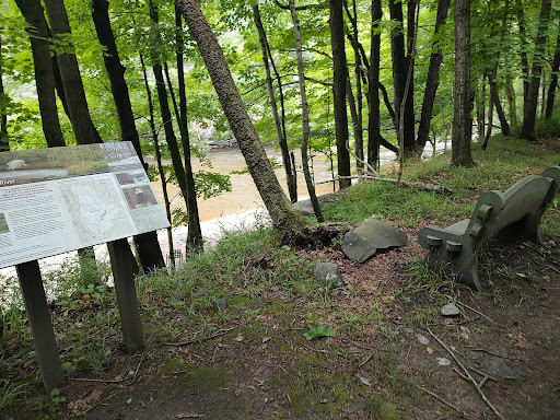 Hawley Trail Hiking Area in Hawley Pennsylvania