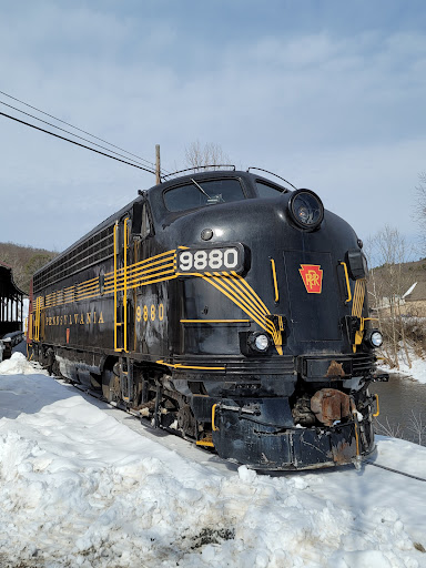 The Stourbridge Line Train Excursions Rail Museum in Honesdale Pennsylvania